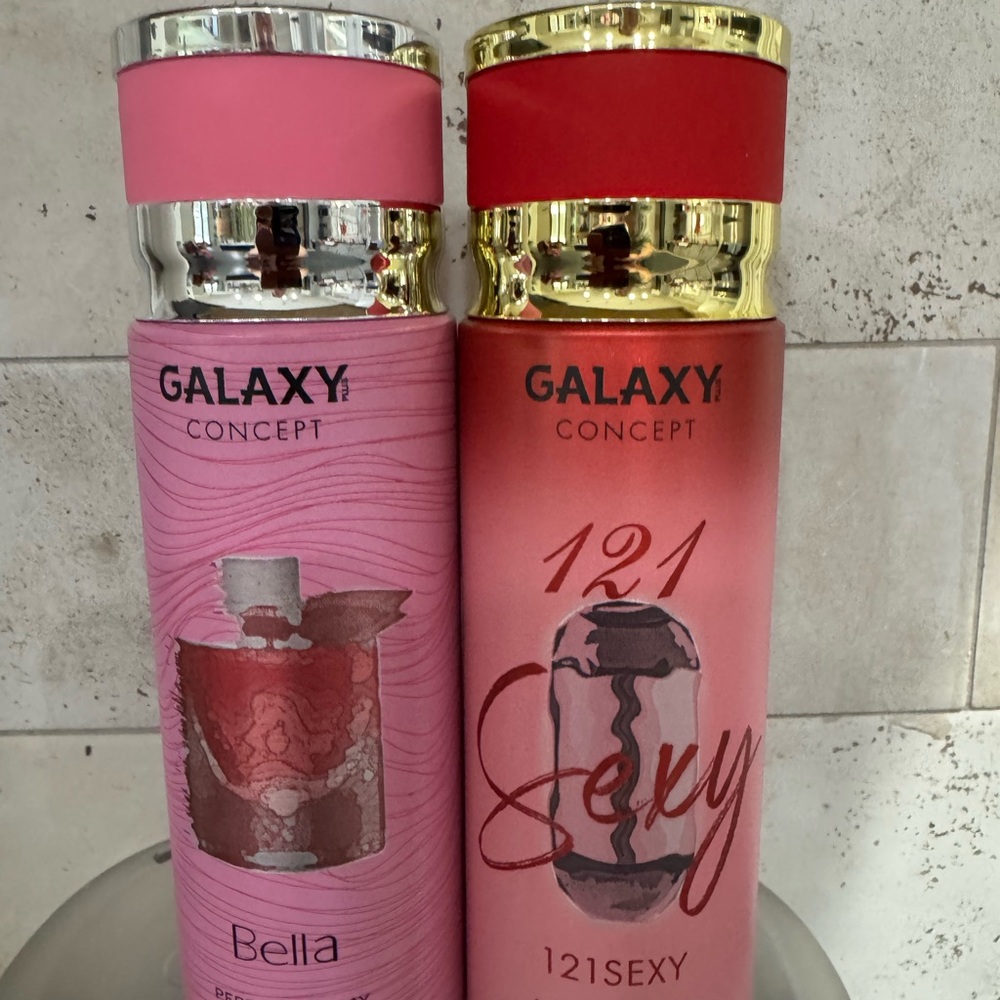 Galaxy Gold Products Pink and Red Perfume Set